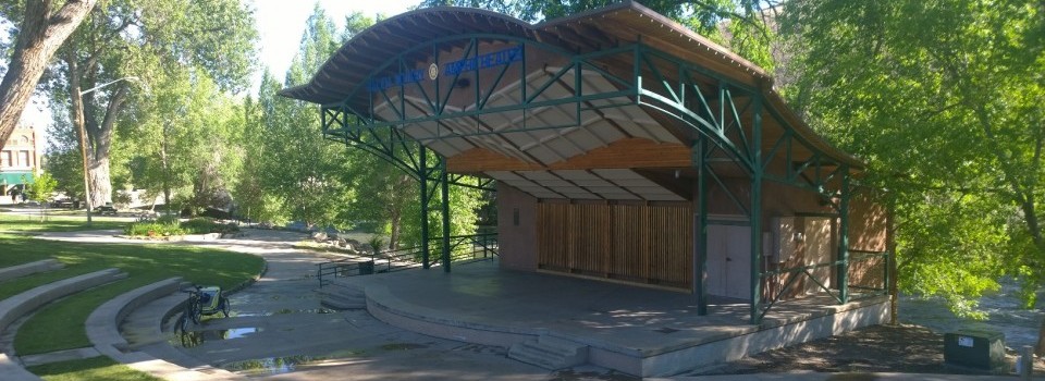 Riverside Park Bandstand in Salida, CO